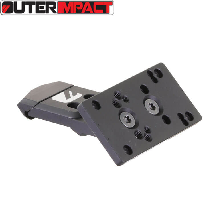 CZ Scorpion, CZ Bren 2 офсетен монтаж за колиматор 45° | MRA footprint