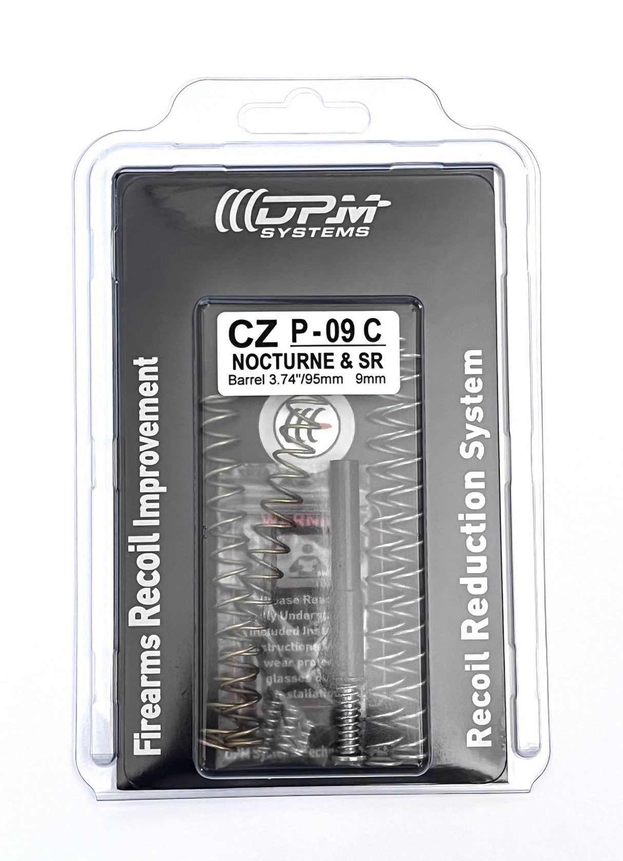 CZ P-09C Nocturne система за намаляване на отката DPM