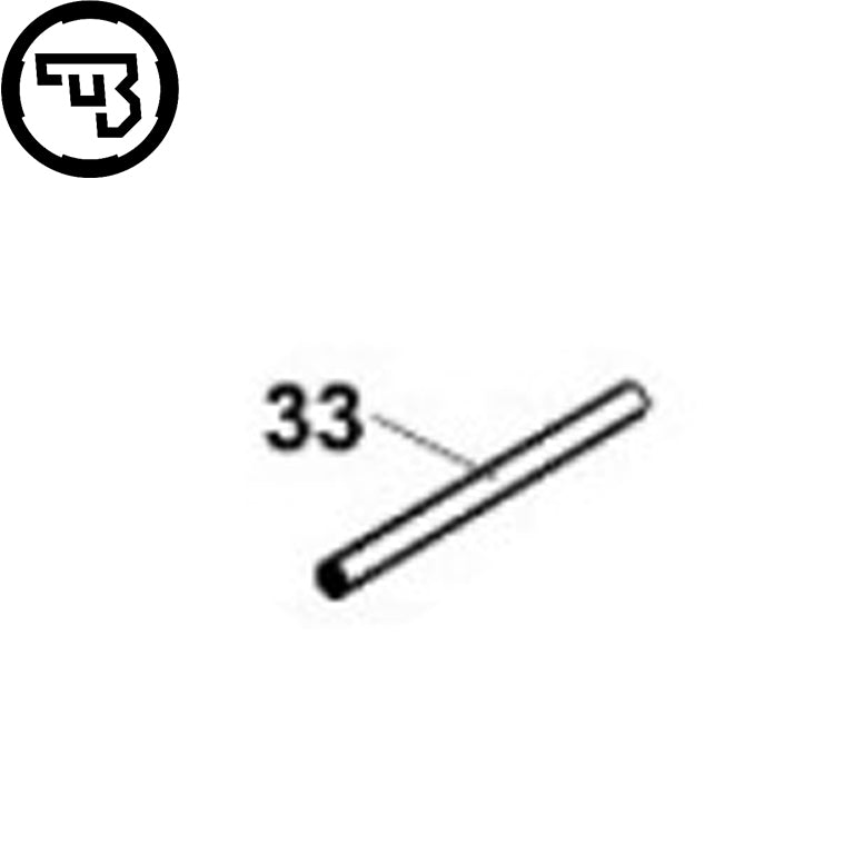 CZ P-10 щифт за задна ръкохватка | част #33