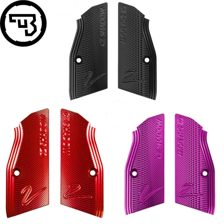 CZ Shadow 2, CZ TS 2, CZ 75B & SP-01 къси алуминиеви CZ чирени