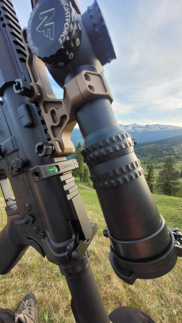 Страничен нивелир с балонче за оптика | Picatinny база