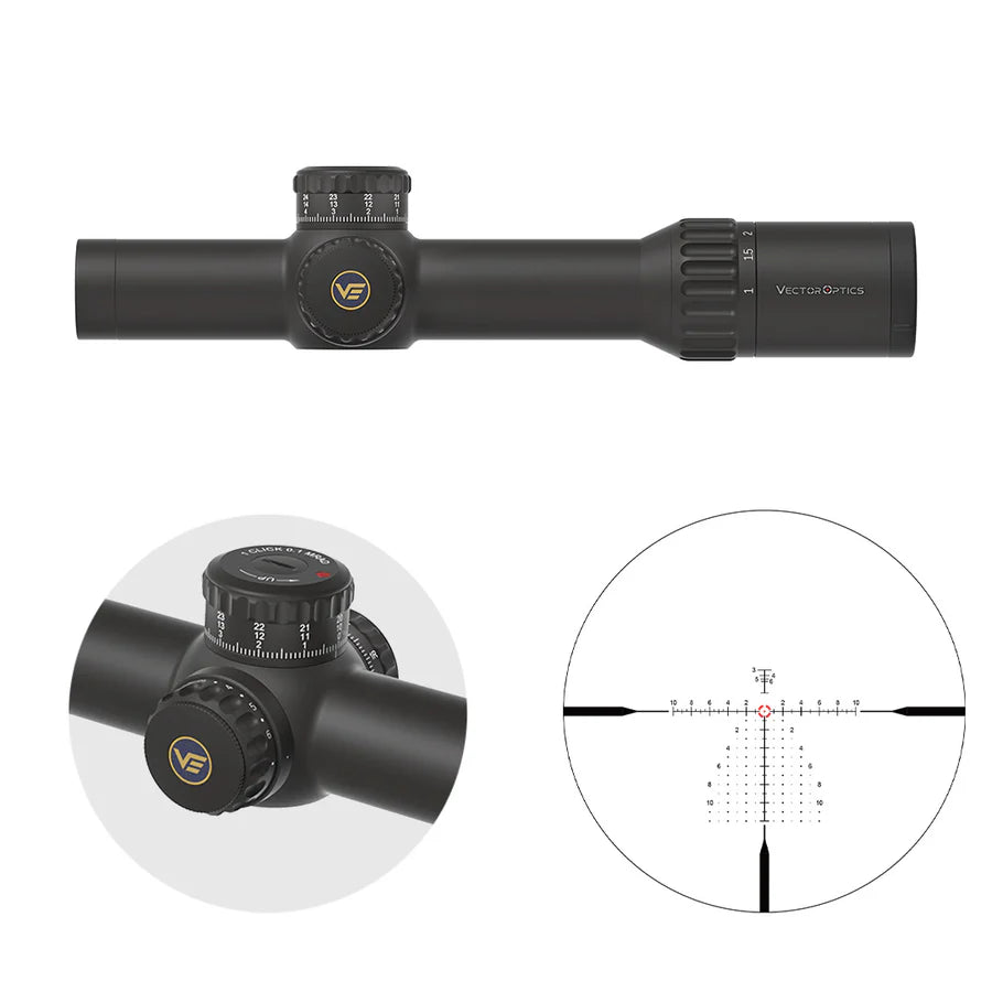 Vector Optics Continental x10 1-10x28 ED RAR-C оптика