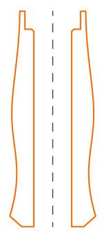 CZ 75B & SP-01, CZ TS 2, CZ Shadow 2 алуминиеви Ergo чирени