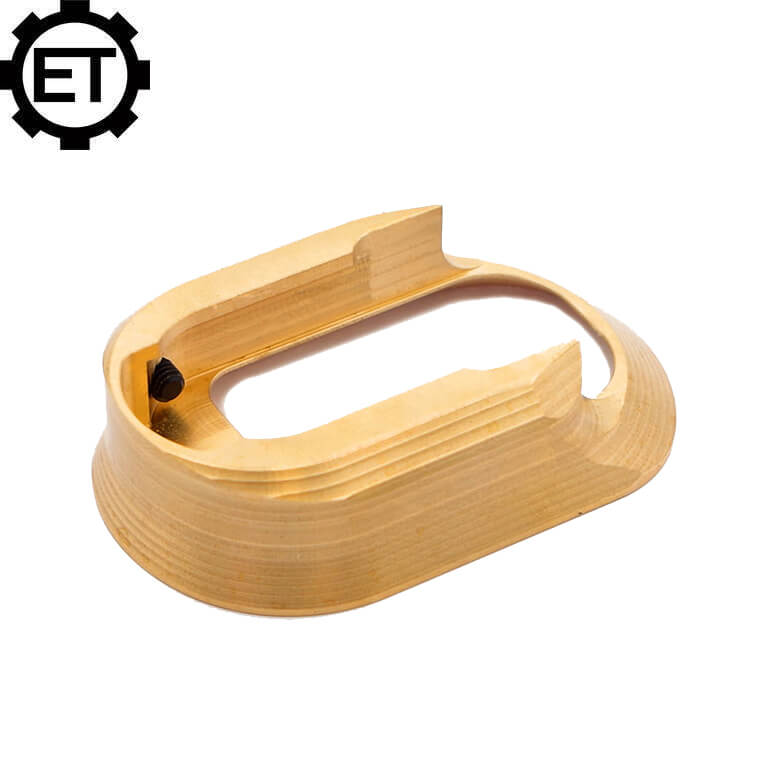 CZ Shadow 2 brass ET magwell