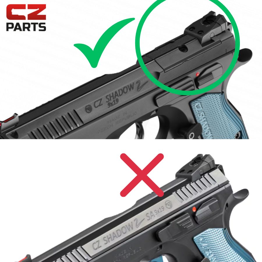 CZ Shadow 2 OR адаптерна плочка | Aimpoint A-CUT footprint