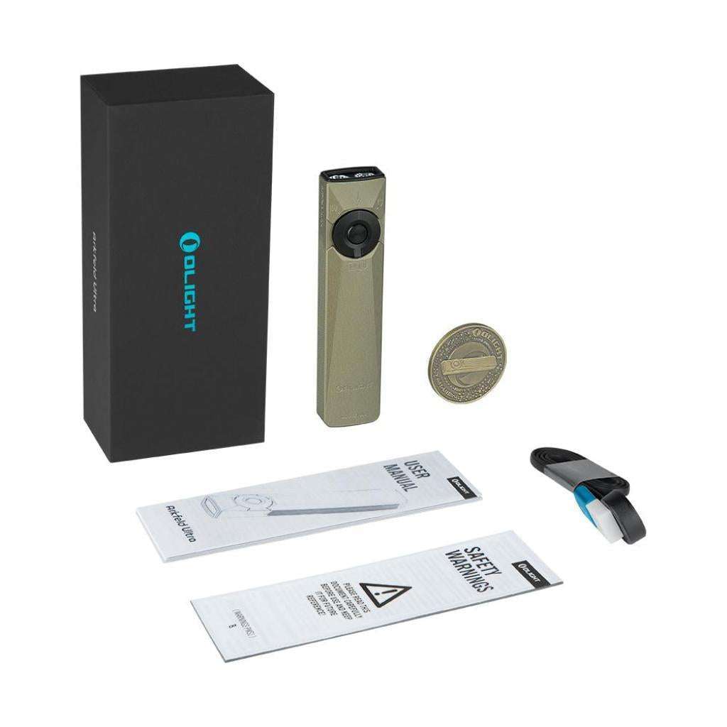 Olight Arkfeld Ultra | плосък 3-в-1 EDC фенер | 1.400 lm