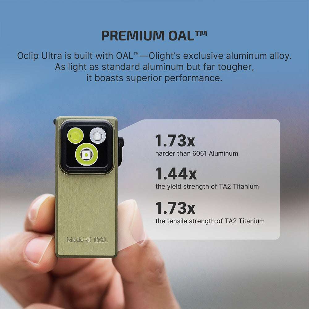 Olight Oclip Ultra | 3-в-1 EDC фенер с клипс | 530 lm
