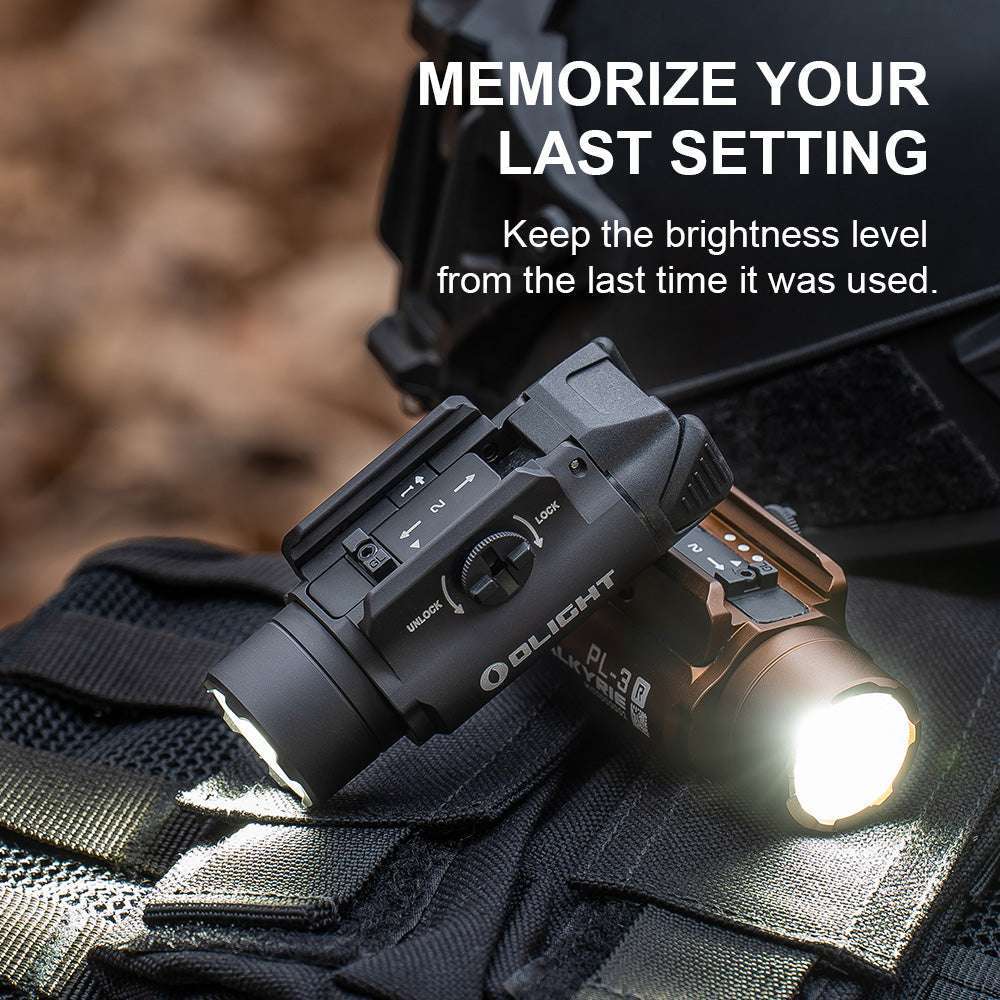 Olight PL-3R Valkyrie | фенер за пистолет | 1.500 lm