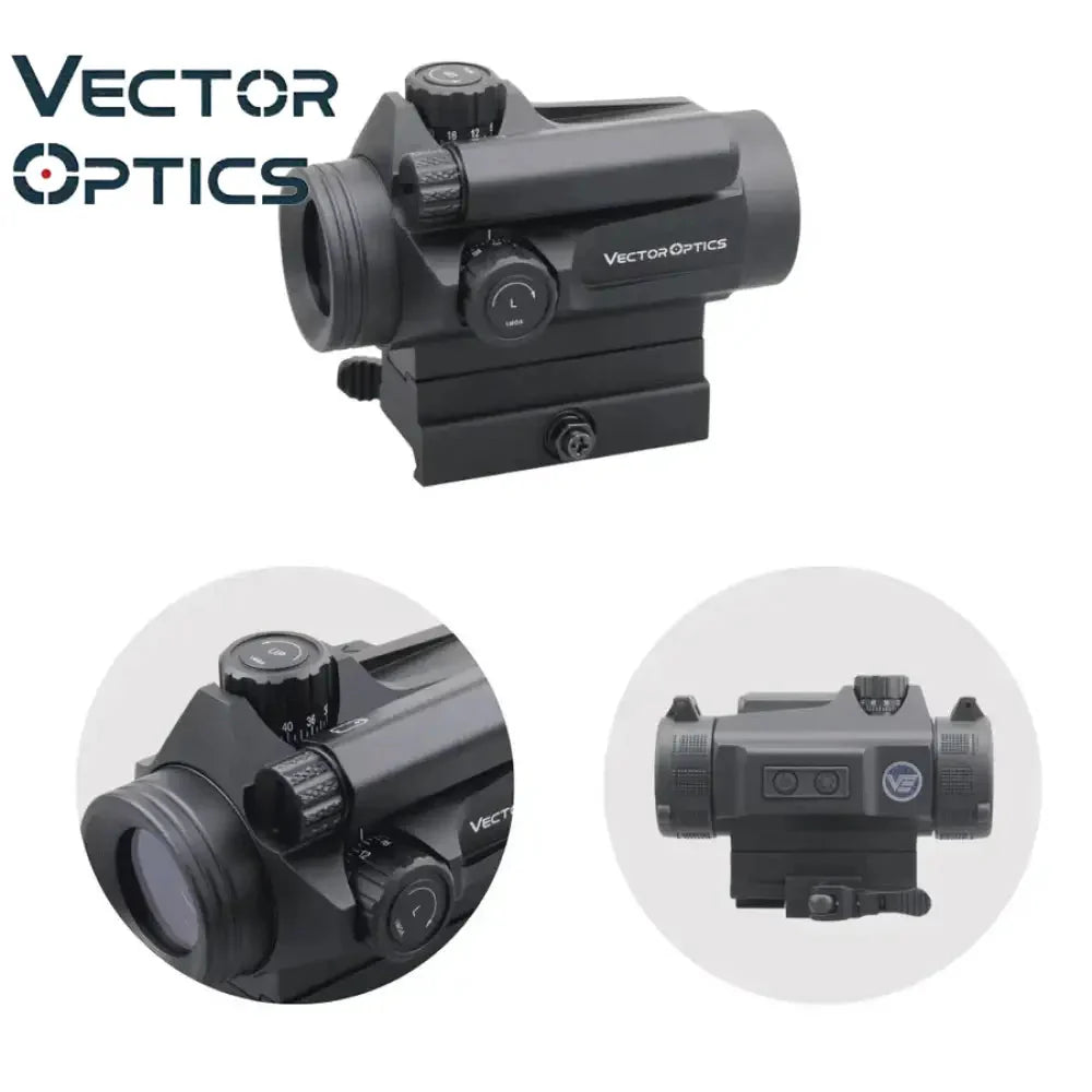 Vector Optics Nautilus 1x30 оптика двоен мерник колиматор Vector Optics