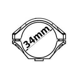 Оптически мерници с диаметър 34 mm