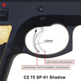 CZ Shadow 2, CZ 75 SP-01 Shadow месингов състезателен разединител