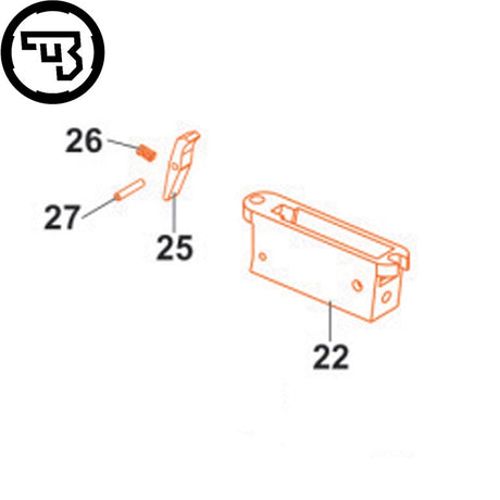 CZ 457 водач за пълнител комплект