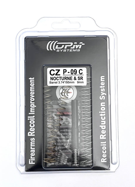 CZ P-09C Nocturne система за намаляване на отката DPM
