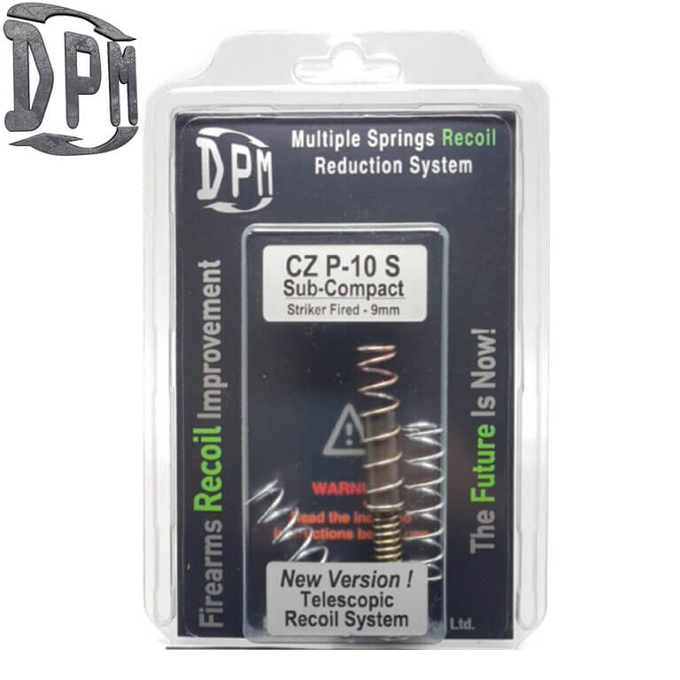 CZ P-10S система за намаляване на отката DPM
