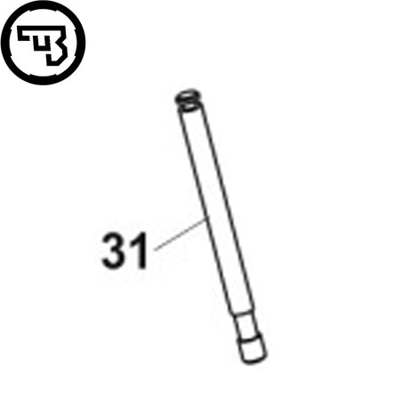CZ P-07, CZ P-09 ос на задържателя на пълнителя | part #31
