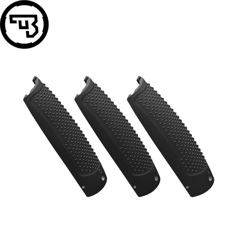 CZ P-10F .45 ACP задна част на ръкохватката