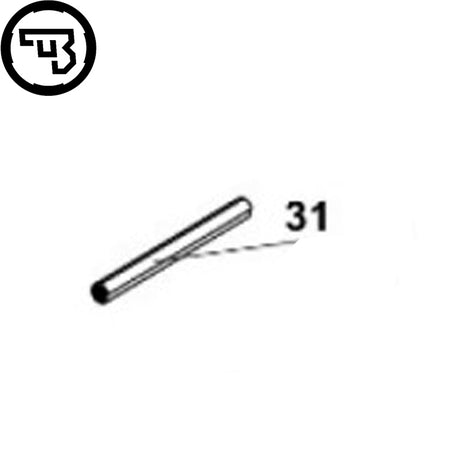 CZ P-10 вложка мерник навит щифт | част #31