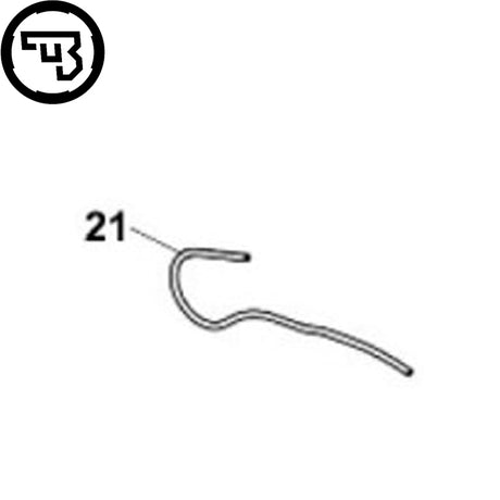 CZ P-10 пружина за задържател на затвора | част #21