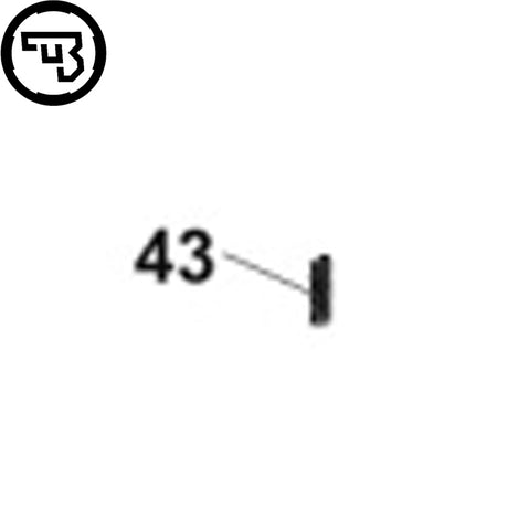 CZ Scorpion Evo пружина за задържател на затвора на пистолет | part #43