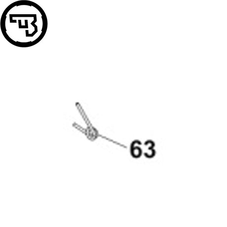 CZ Scorpion Evo пружина за спусък | part #63