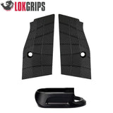 CZ Shadow 2 Compact & Carry къси алуминиеви чирени & алуминиева фуния за пълнителя | Gridlok_черен