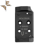 CZ Shadow 2 адаптерна плочка | Holosun K-series footprint Evo Arms