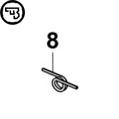 CZ TS 2 пружина за спусък | part #8