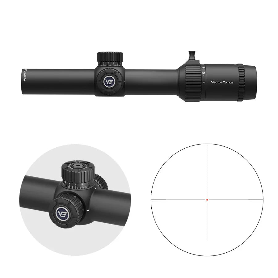 Vector Optics Forester 1-8x24 SFP оптика за карабина Vector Optics