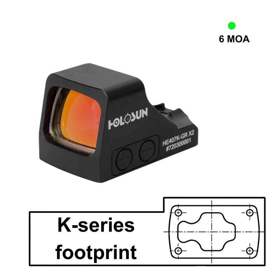 Holosun 407K X2 [зелен]