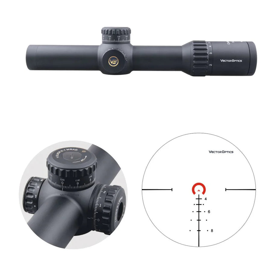 Vector Optics Continental x6 1-6x28FFP оптика