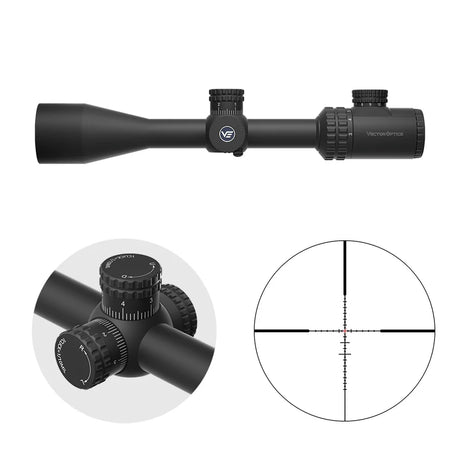 Vector Optics Hugo 3-12x40i оптика с влакнесто скеле