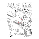 CZ P-10 пружина за задържател на затвора