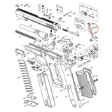 CZ Shadow 2 CZ TS 2 CZ 75B & SP-01 състезателна пружина за спусъкова щанга | -15% сила
