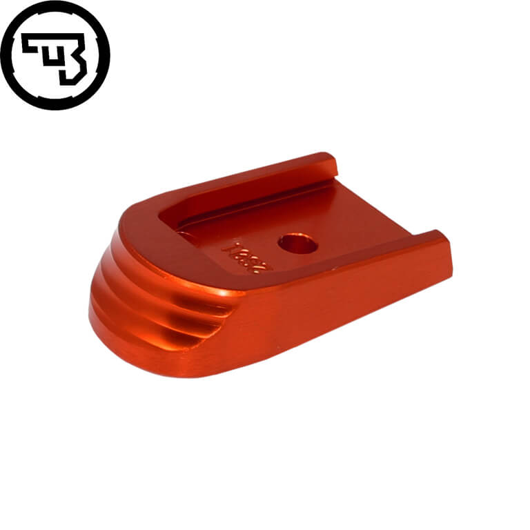 CZ P-10 extended alu CZ base pad