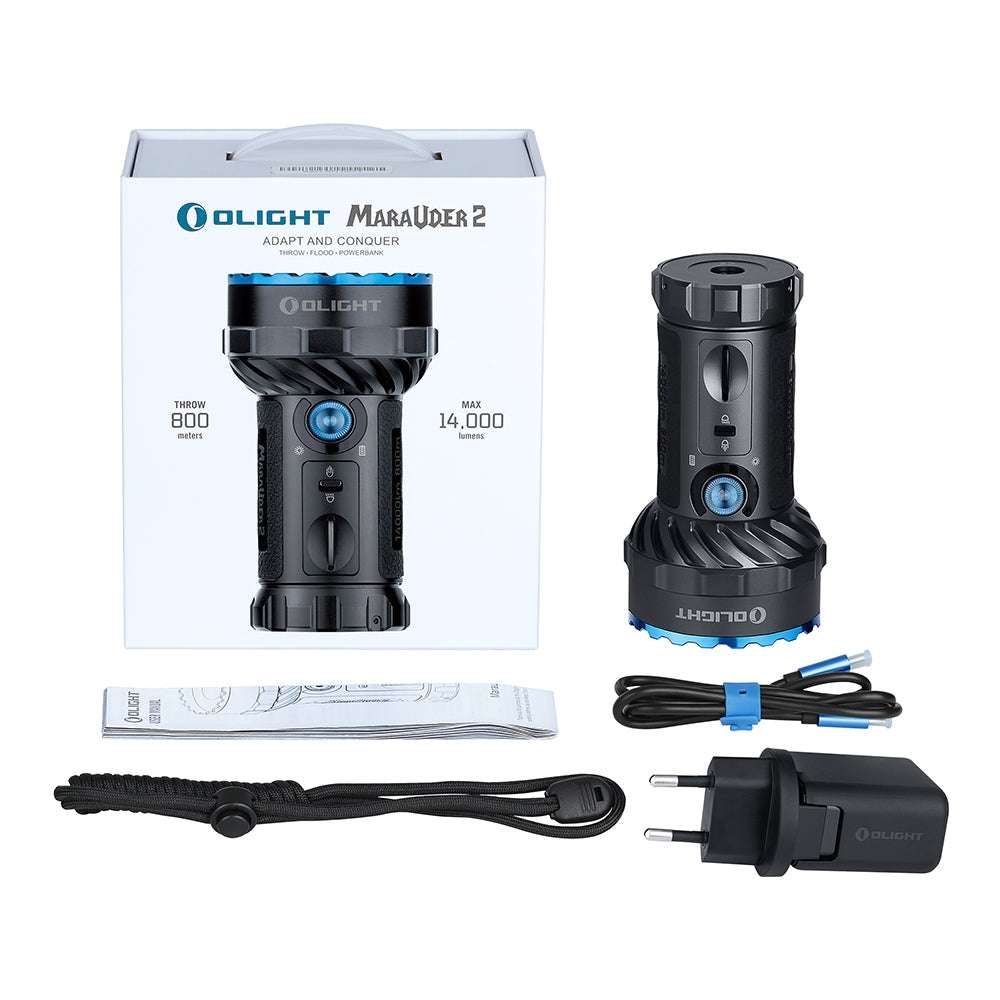 Olight Marauder 2 | ултра мощен акумулаторен фенер | 14.000 lm