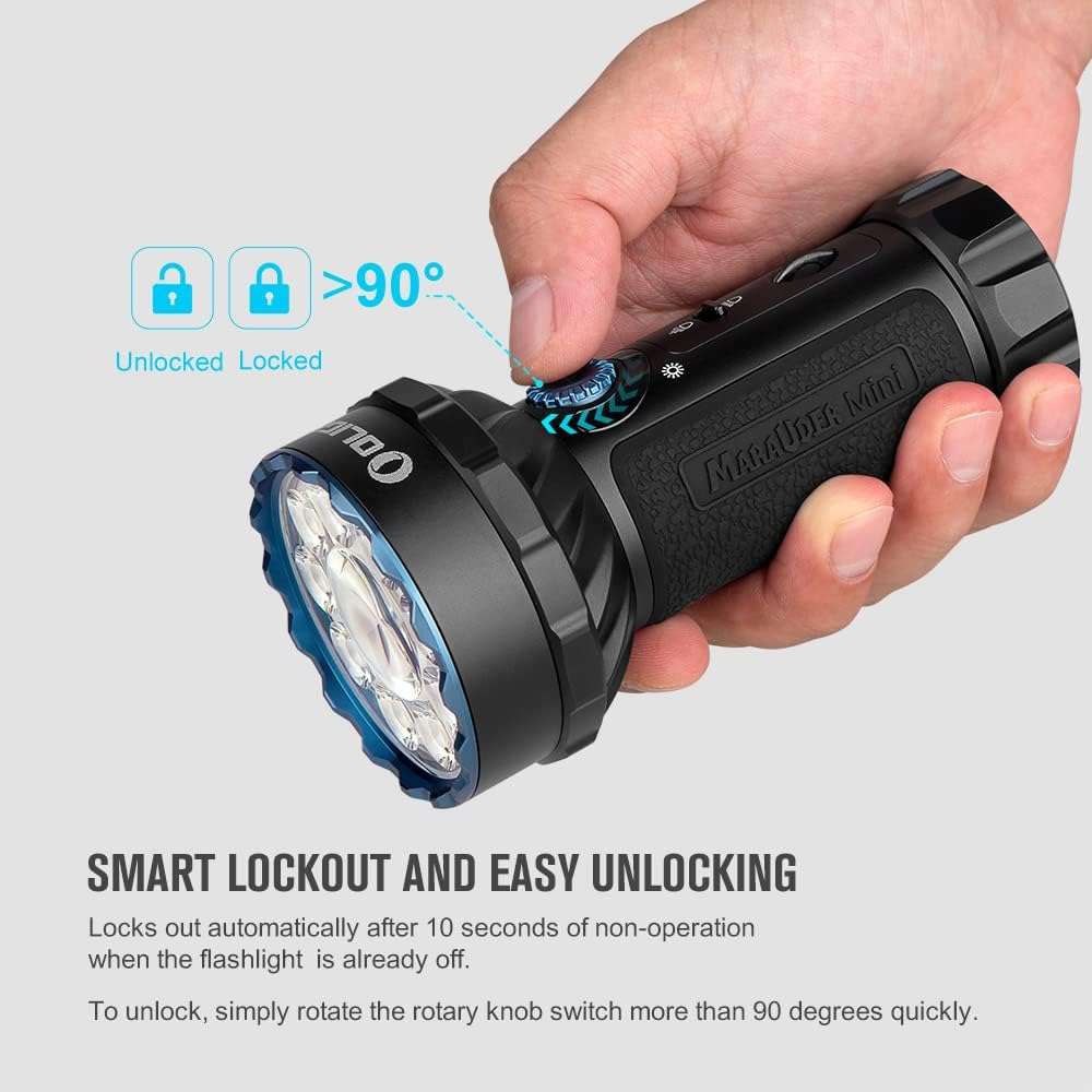 Olight Marauder Mini | многоцветен презареждаем фенер | 7.000 lm