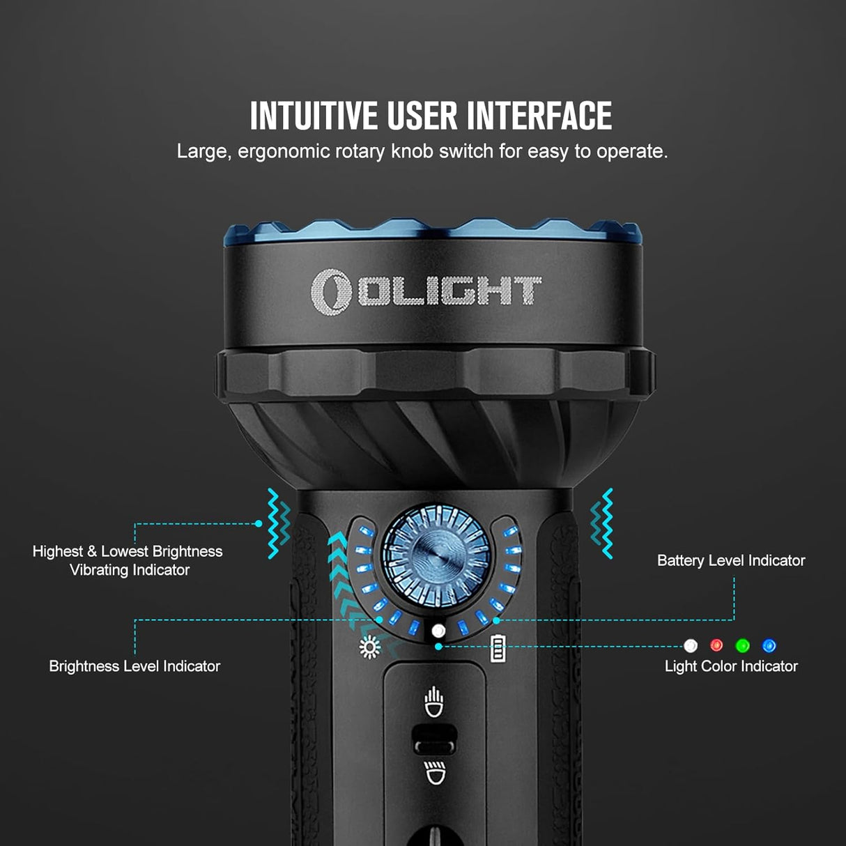 Olight Marauder Mini | многоцветен презареждаем фенер | 7.000 lm