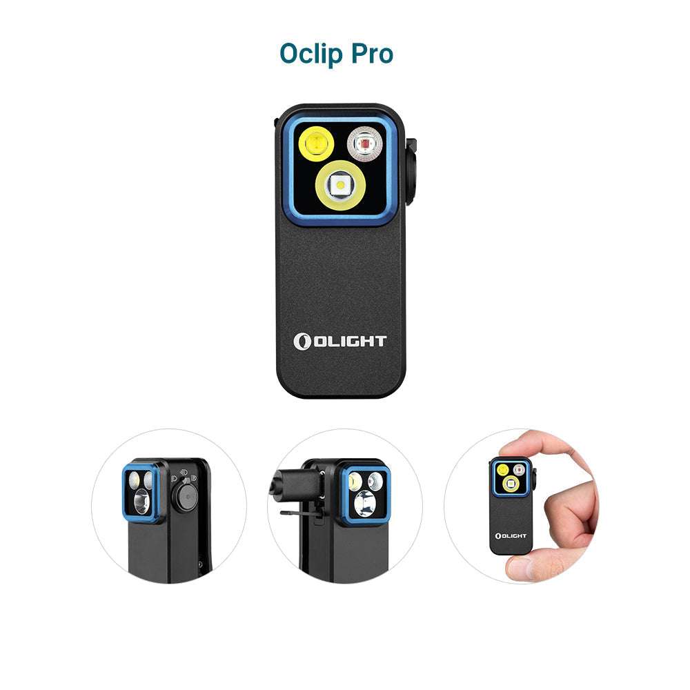 Olight Oclip Pro | многофункционален клипс фенер | 500 lm