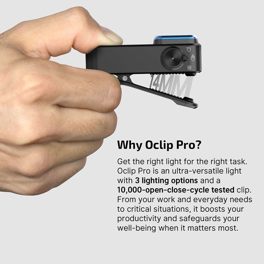 Olight Oclip Pro | многофункционален клипс фенер | 500 lm