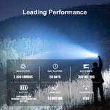 Olight Warrior 3S | тактически фенер | 2.300 lm