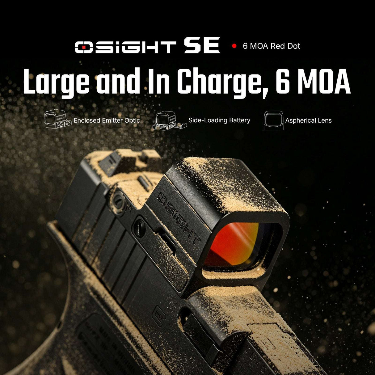 Osight SE [червен] | 6 MOA