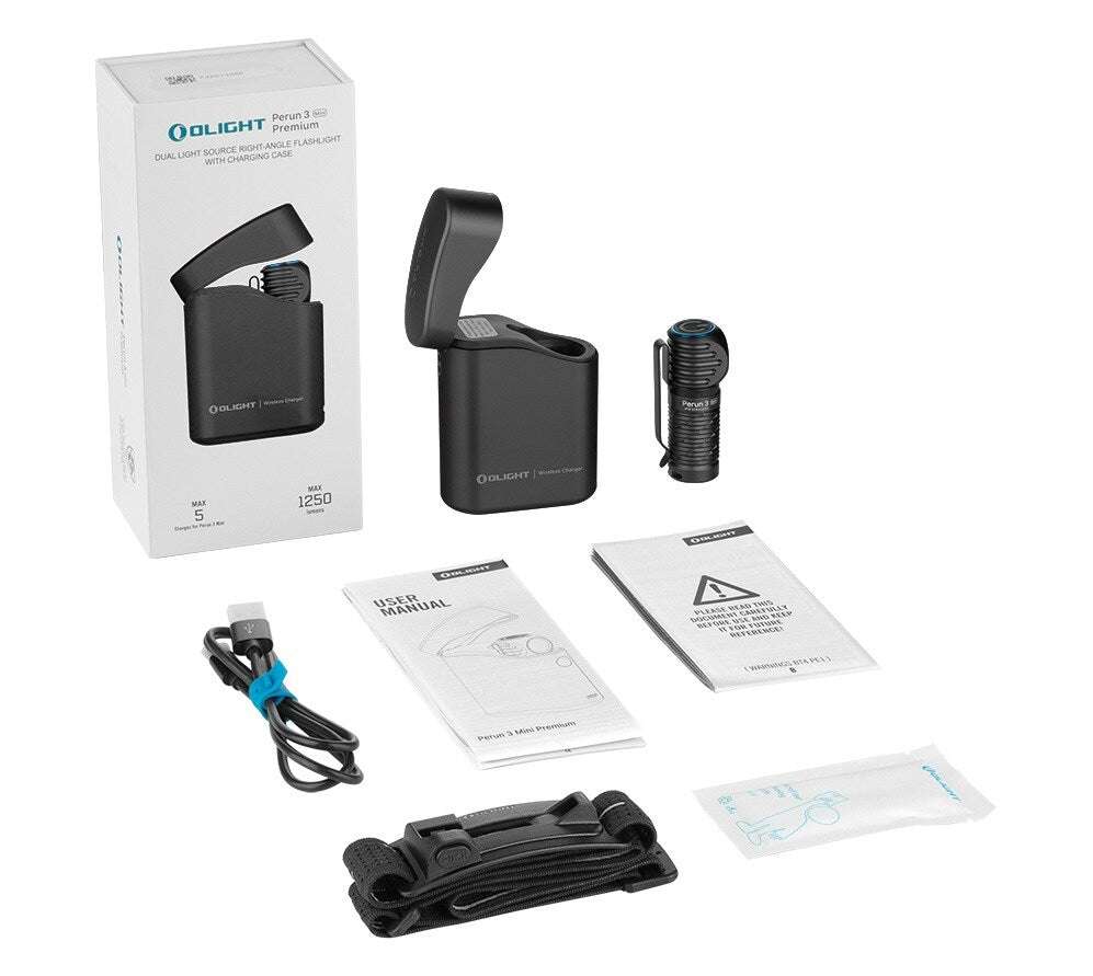 Olight Perun 3 Mini Premium | акумулаторен челник | 1.250 lm
