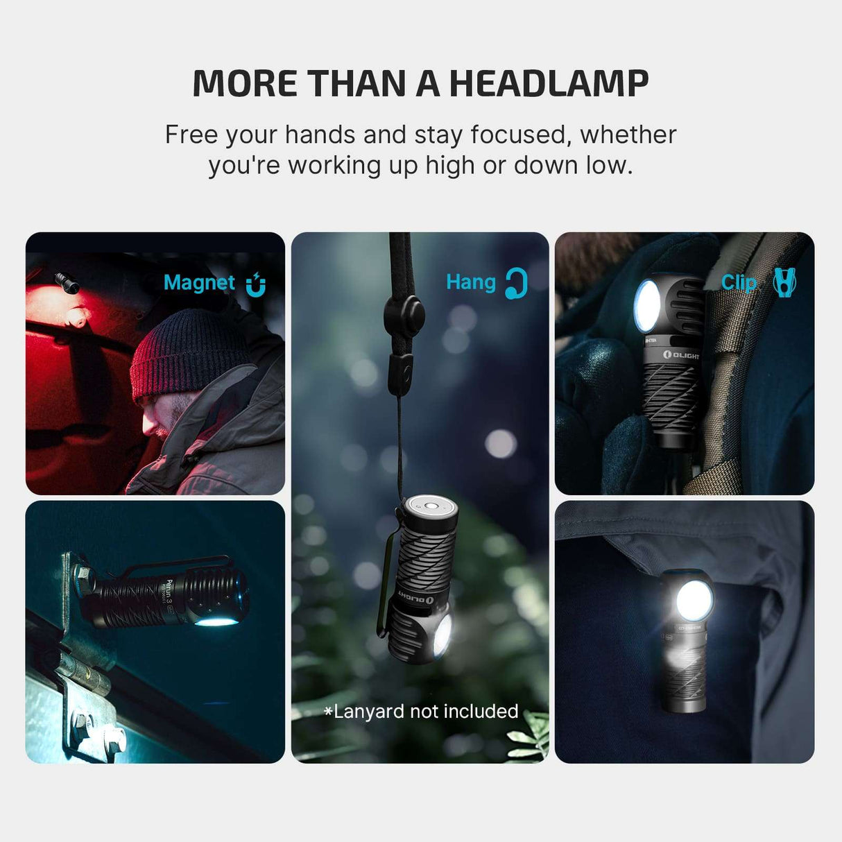 Olight Perun 3 Mini | презареждаем челник | 1.250 lm