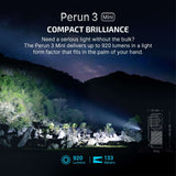 Olight Perun 3 Mini | презареждаем челник | 1.250 lm
